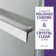 Kahn 48'' W x 76'' H Double Added Frameless Shower Door with Clear Glass