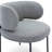 Speckled Grey Performance Boucle Dining Chair-112972616-112972618