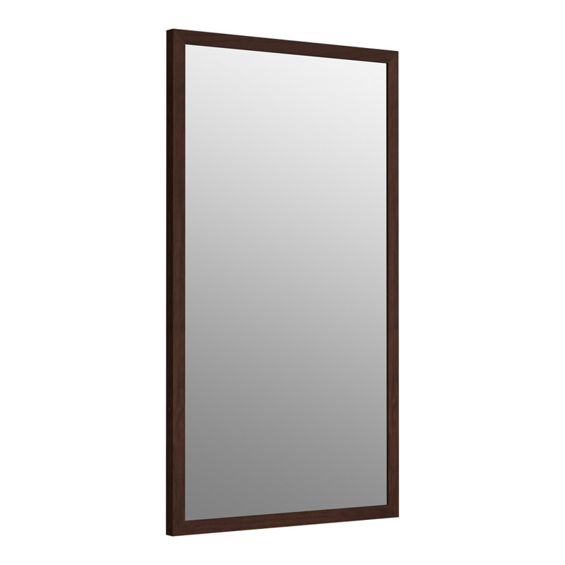 Jacquard Bathroom/Vanity Mirror, Cherry Tweed