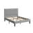 Modern Upholstered Platform Bed With Seamless Headboard, No Box Spring Needed, Full Size, Queen Size, King Size-664655006-664654976