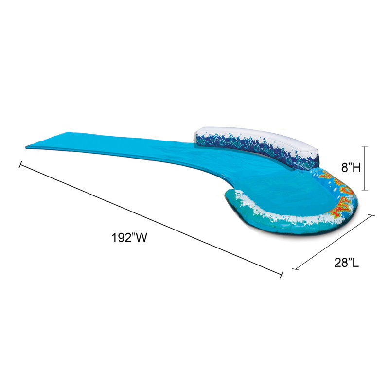 28' x '192 Inflatable Water Slide 