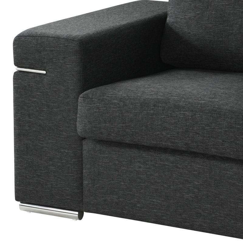 Fauteuil Gianna, Lin noir