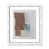 White Framed