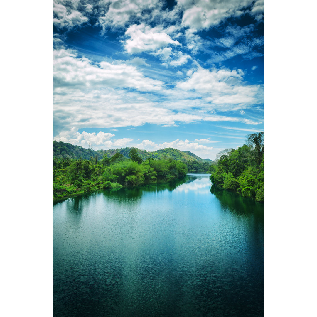 Der Periyar-Fluss in Kerala