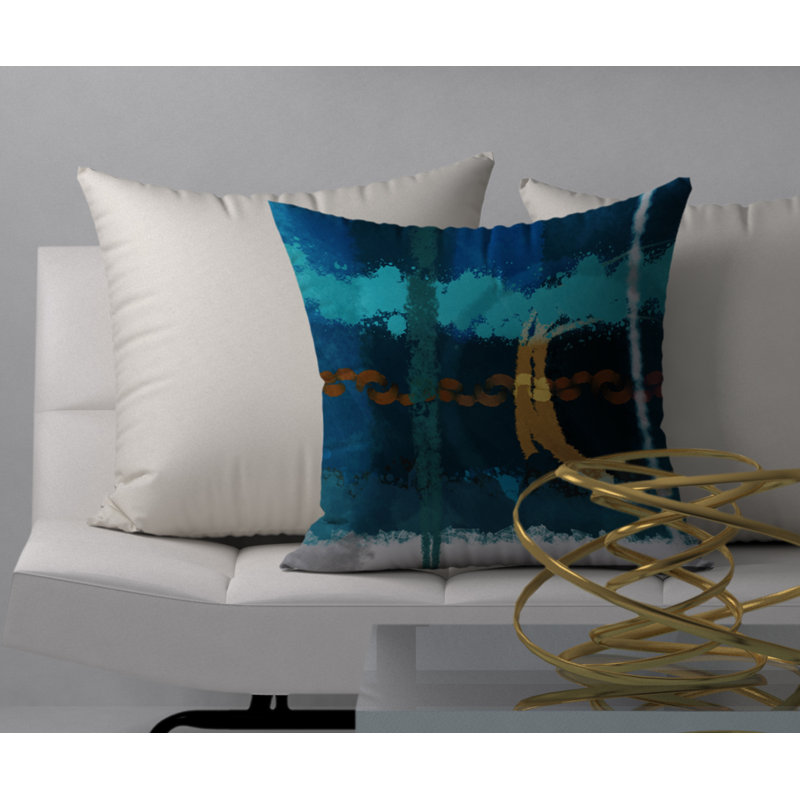 Coussin décoratif carrée classique Easy, 18 po x 18 po