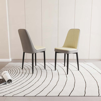 Chaises de salle à manger en similicuir