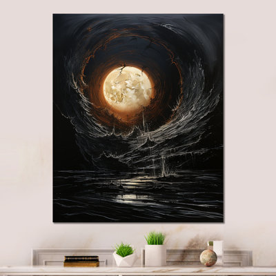 " Moon Ebony Eclipse Silence I "