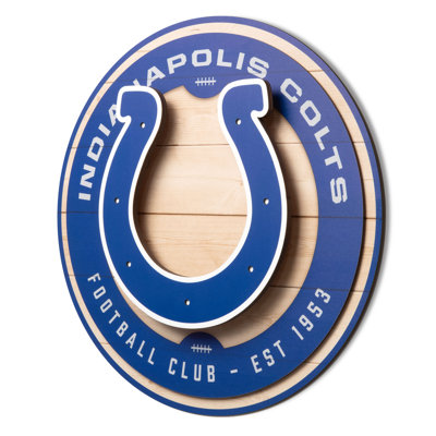 NFL Indianapolis Colts 3DX Circle Wall Art