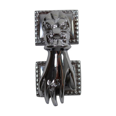 Brass Ladies Hand Shaped Door Knocker