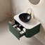 Meuble-lavabo moderne (avec meuble-lavabo et lavabo) avec rangement