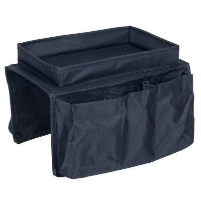 6 Pocket Arm Rest Organizer w/ Table-Top