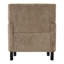 Fauteuil d'appoint rembourré avec pieds en bois d'hévéa Corrine-129915534
