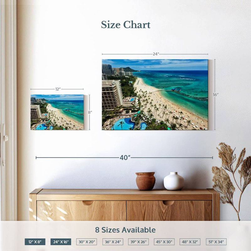 Waikiki Avajane, H 16 po x l 24 po