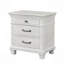 Table de chevet style transitionnel 1pc