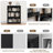 Brusnice Standard Bookcase with Shelf-762670710-742357573
