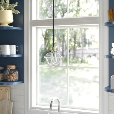 Luminaire suspendu simple à 1 lumière Baptiste