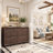 60" W 9-Drawer Double Dresser with Metal Pulls and Solid Wood Legs-114237582