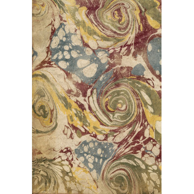 Marbleized I 1 Piece Wrapped Canvas Wall Art