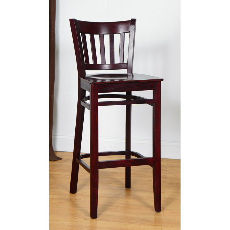 Tabouret de bar 30 po Lieberman, Acajou foncé