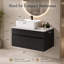 Meuble-lavabo flottant moderne avec lavabo en céramique, tiroir et armoire pour espaces compacts 31,5 po Abra-849185331-849185332