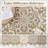 Round Medallion Stain-Resistant Beige Area Rug-1598975961