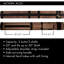 2x2 Oval Hard Pool Cue Case-4030330