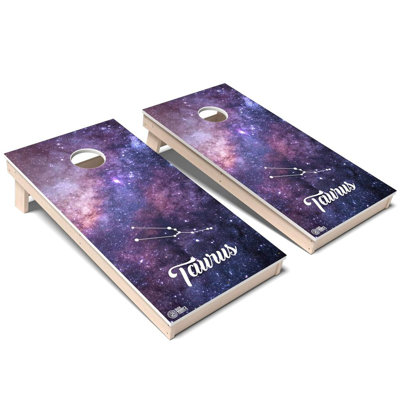 Ensemble de planches de cornhole Zodiac Taurus