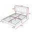Base de lit tapissier grand format-129225030