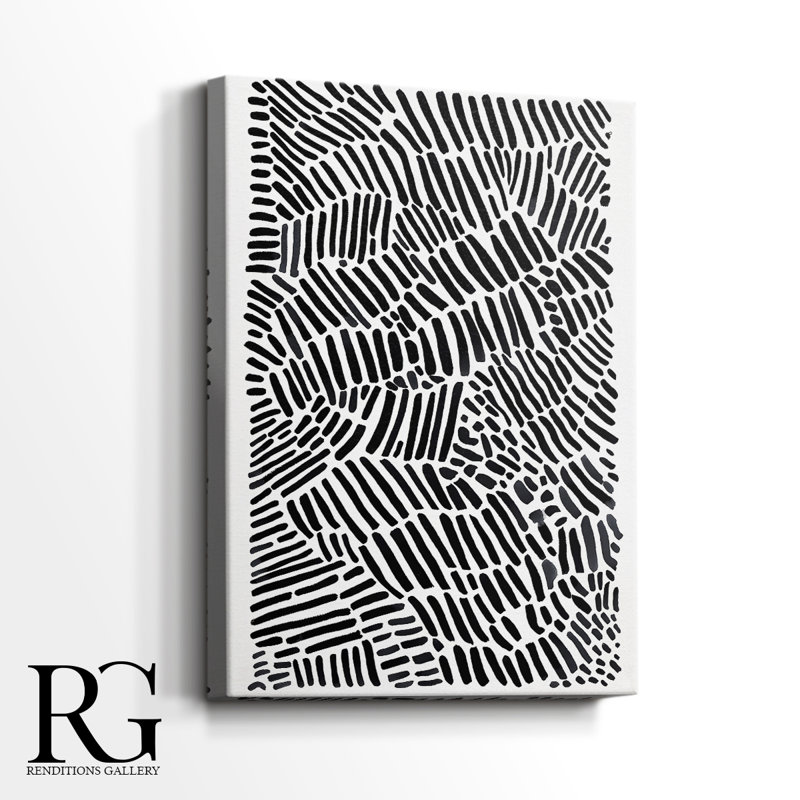 Abstract CXXVIII Gallery Wrapped Canvas - Ready To Hang, 18" H x 12" W