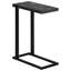 Table à collation en stratifié noir pour la chambre à coucher - Style robuste et moderne avec un look contemporain