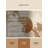 Machine Washable Pantelia Sloth Minimalist Ombre Rug in Beige – Beige Binding-1781285209