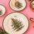 Spode Christmas Tree Salad Plates 8"