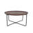 Solid Wood Cross Legs Coffee Table