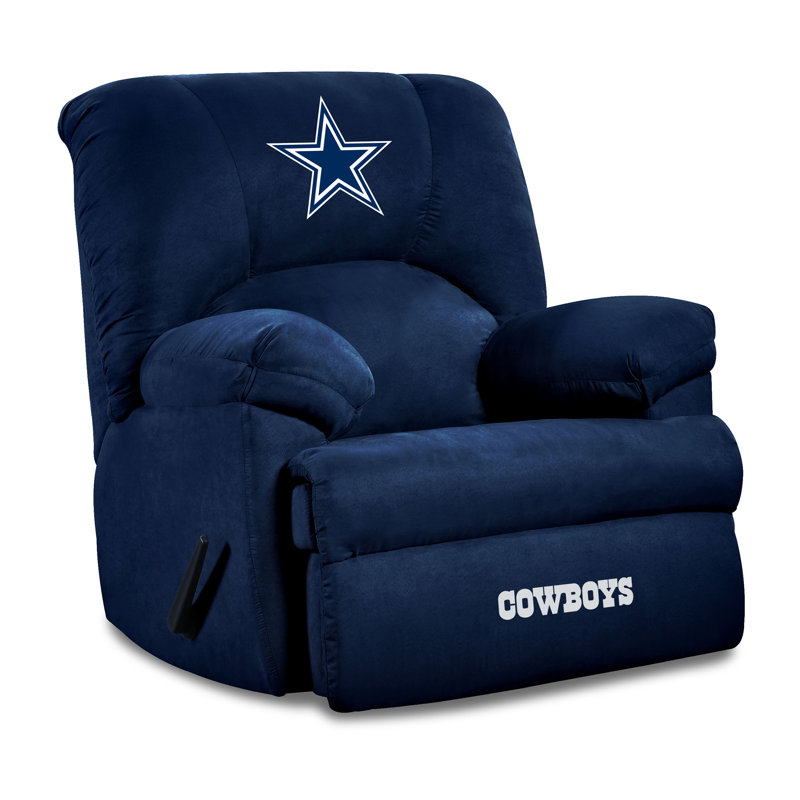 NFL Upholstered Recliner, Dallas Cowboys