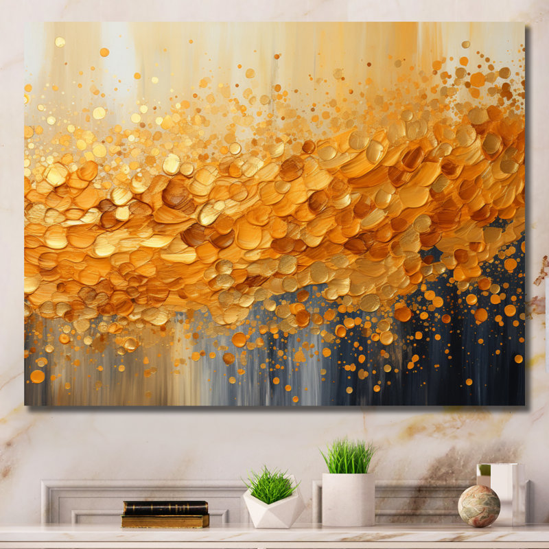 Golden Radiance I, reproduction d'art sur toile, Toile tendue, H 24 po x l 32 po x P 1 po