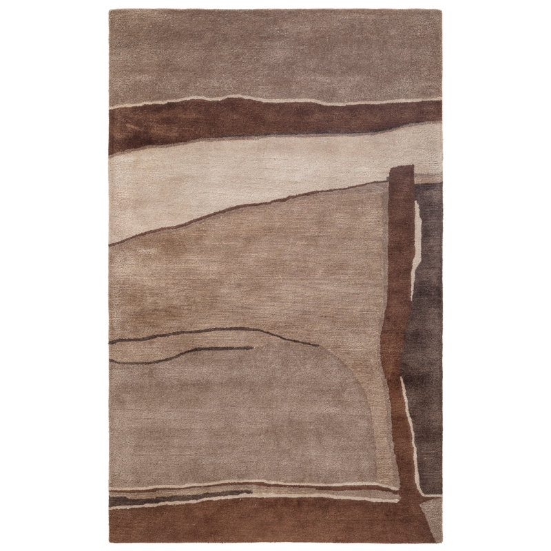 AllModern Shelby Hand-Tufted Wool Area Rug, Rectangle 7'9" x 9'9"