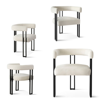 Beore 18.5"Stain Resistant Velvet Armchair