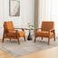 Fauteuil rembourré en polyester-2037749085