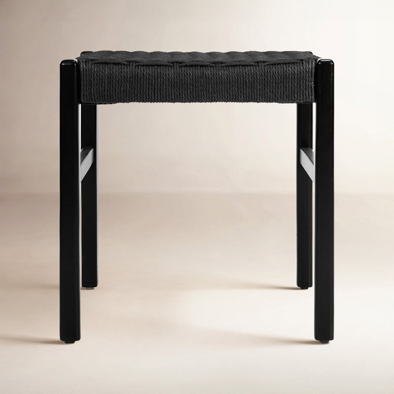 Tabouret d'appoint Piper, Noir
