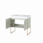 Meuble-lavabo simple en contreplaqué de placage de bois naturel 36 po Keena-246947523