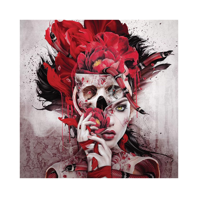 Poisonous Flowers by Riza Peker - Wrapped Canvas Print