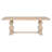 Montsoreau Extendable Pine Round Solid Wood Dining Table