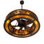 Oak Leaf And Acorn Downrod Ceiling Fan