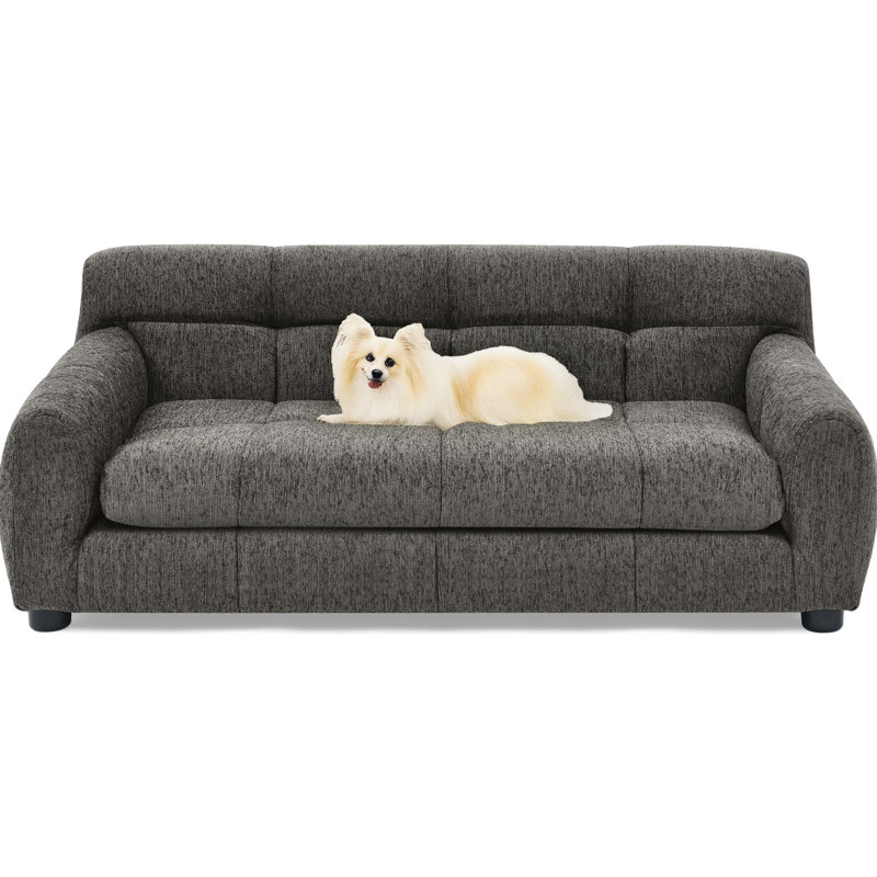 Pet gris foncé pour canines moyennes et grandes, sièges confortables avec, Gris foncé