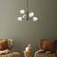 Lustre linéaire moderne 6 lumières Spoutnik-1149734163