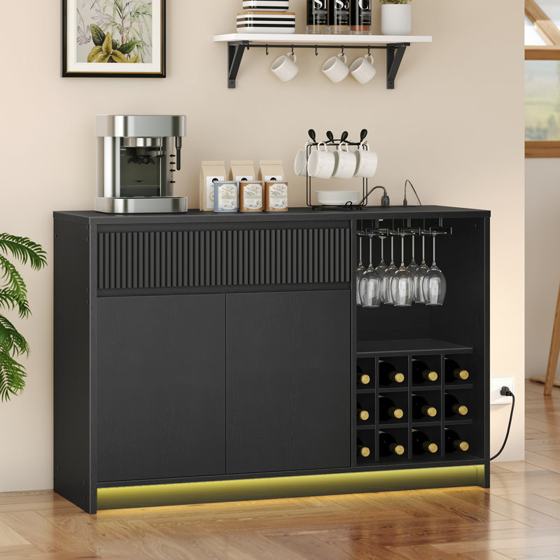 Armoire à vin 47,2 "avec DEL
