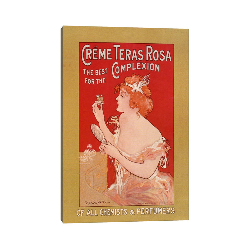Vintage Ad Poster - Wrapped Canvas Rectangle Print, 20.32 cm H x 30.48 cm W