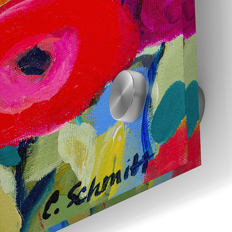 «Jawid Summer Solstice On Plastique / Acrylique» par Carrie Schmitt, H 24 po x l 24 po x P 0,2 po