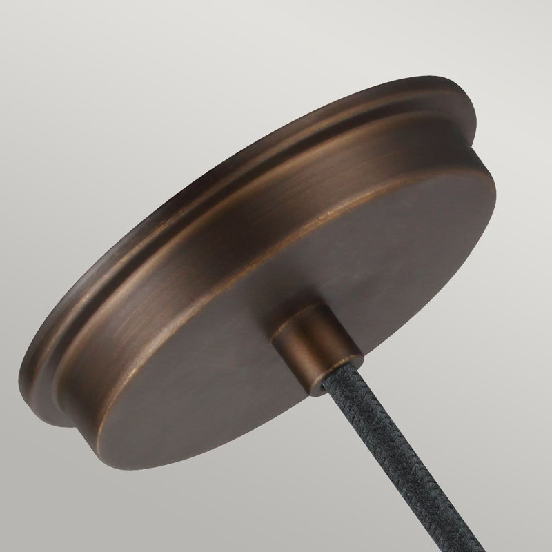 Llewellyn 1 - Light Cone Pendant, Aged Brass