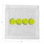 Tennis Balls Cotton Sateen Cocktail Napkins